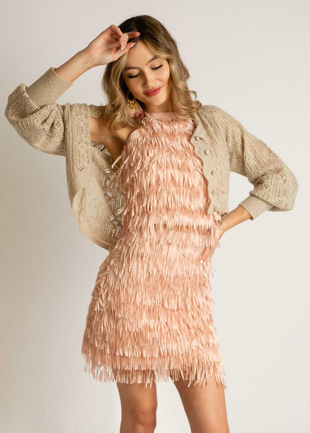 Joyfolie Jelana Sweater in Light Taupe - image 5