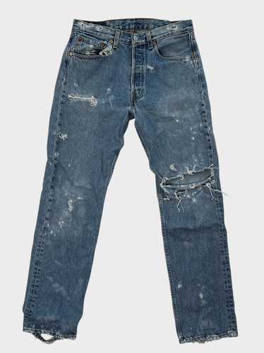 Levi's × Vintage Vintage Levi 501 Distressed Thras