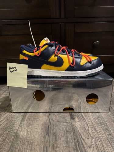 Nike Nike x Off White Dunk Low Michigan 10.5 Blue/