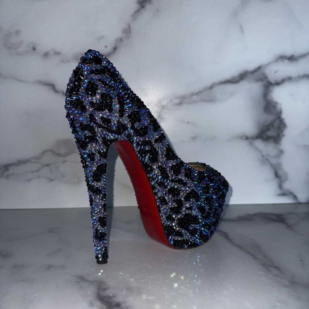 Christian Louboutin Glitter heels - image 5