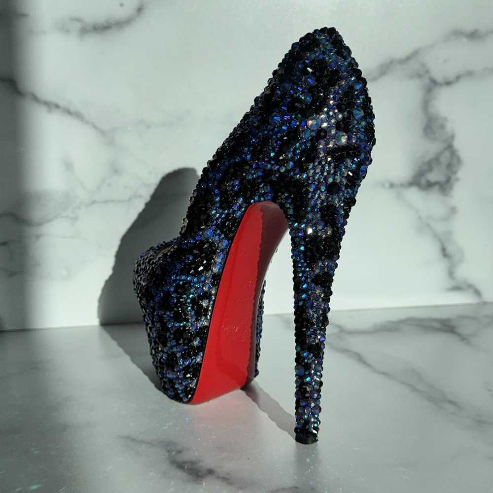 Christian Louboutin Glitter heels - image 8