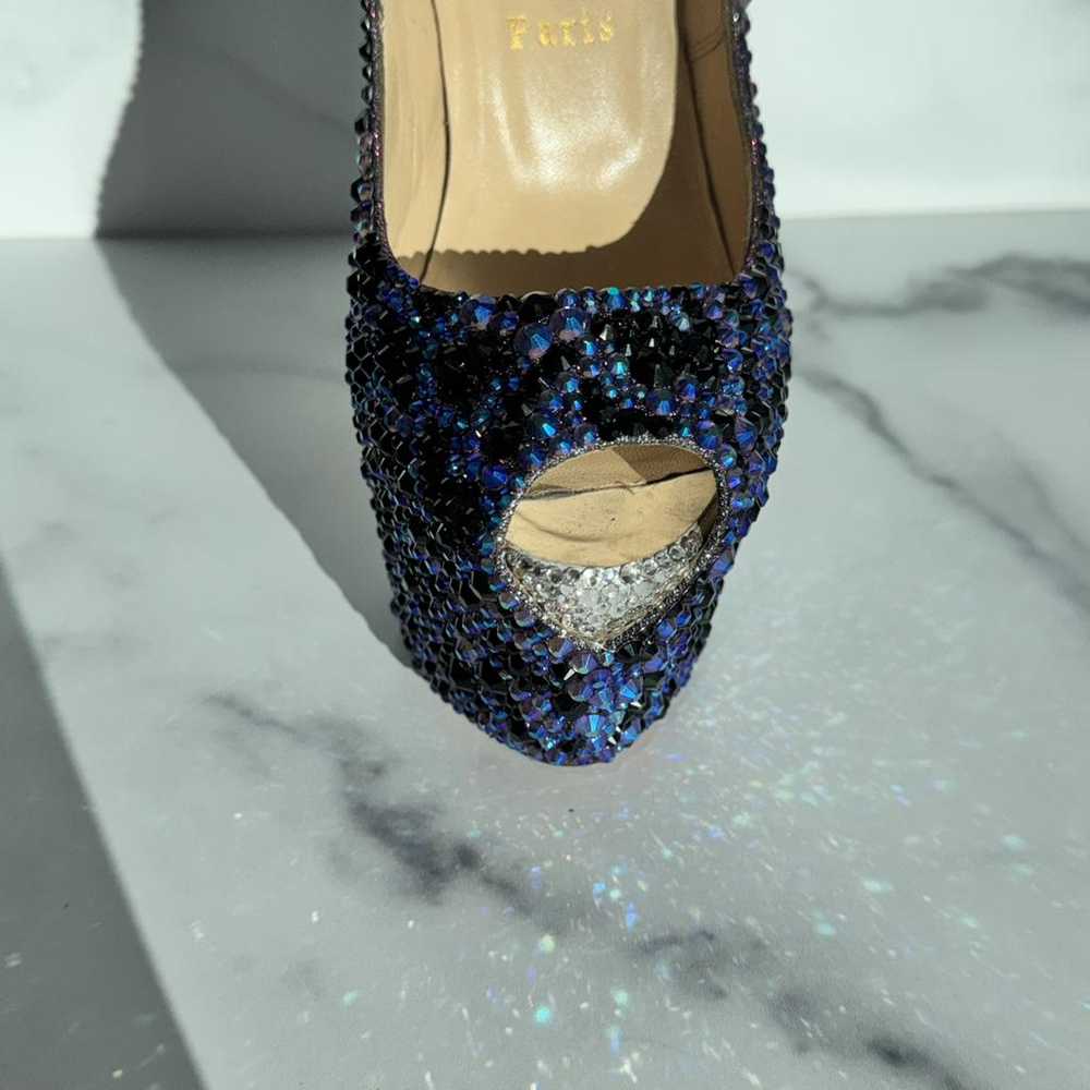 Christian Louboutin Glitter heels - image 9