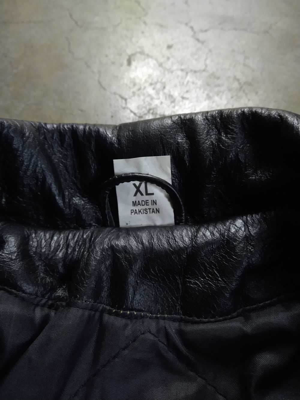 Genuine Leather × Streetwear Leather Motorcycle J… - image 8