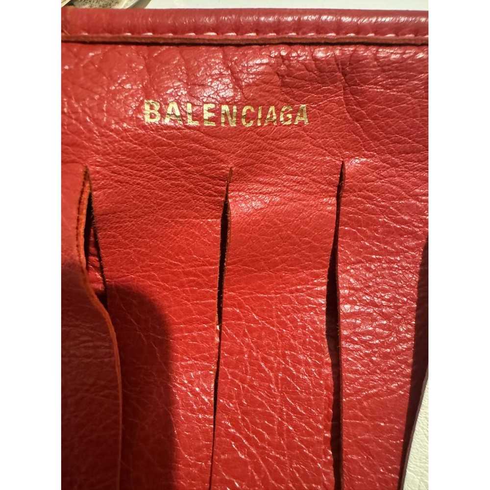 Balenciaga Bazar Bag leather clutch bag - image 10