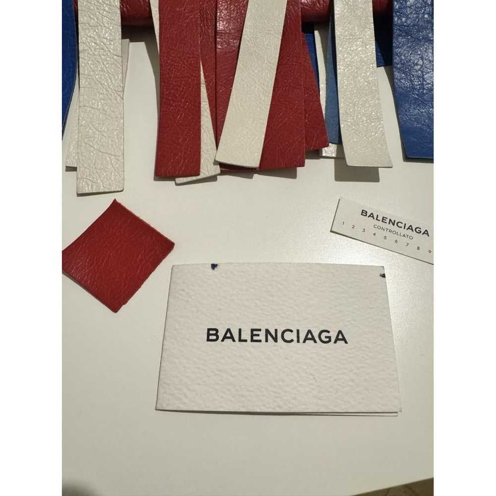 Balenciaga Bazar Bag leather clutch bag - image 9