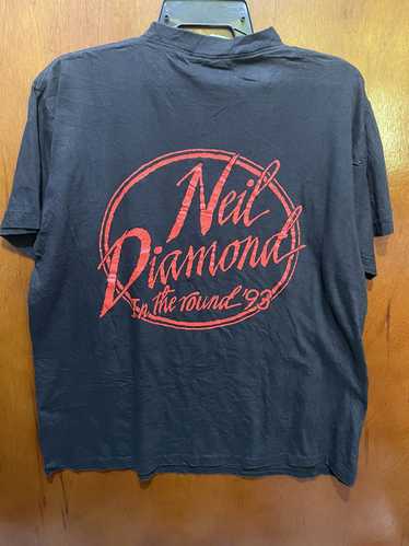 Band Tees × Vintage Vintage Neil Diamond 1993 Tou… - image 1