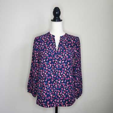 J.Crew J. Crew Women's Popover Floral Blouse XS