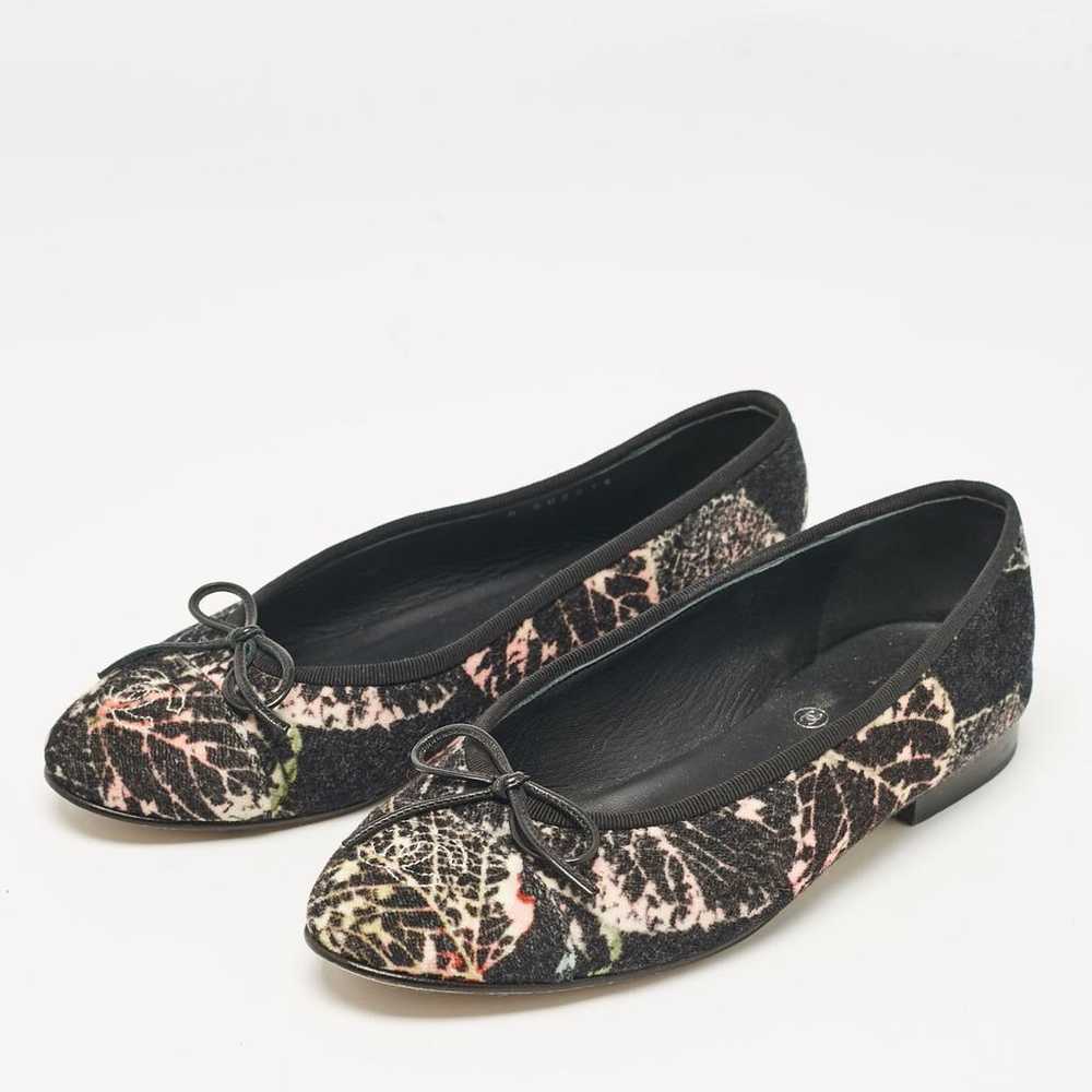 Chanel Tweed flats - image 2