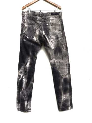 Dsquared2 Made in Italy Distressed Denim Paint Sp… - image 1