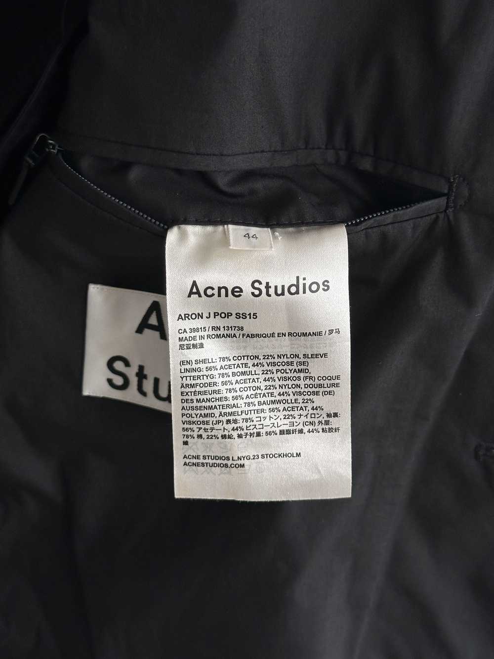 Acne Studios Acne Studios Aron J Pop Black Blazer… - image 9