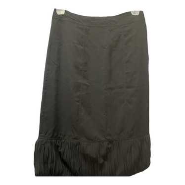 Burberry Silk mid-length skirt - image 1