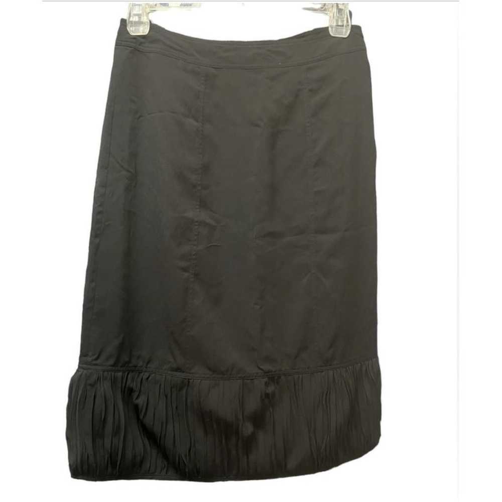 Burberry Silk mid-length skirt - image 3