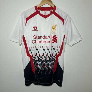 Liverpool × Soccer Jersey Liverpool 2013-2014 Away