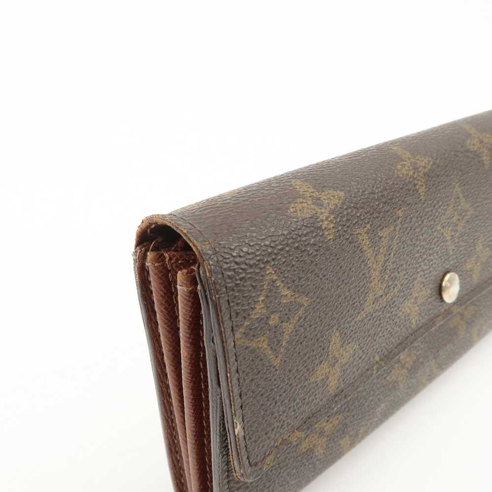 Louis Vuitton Monogram Portefeuille Sarah Long Wa… - image 10