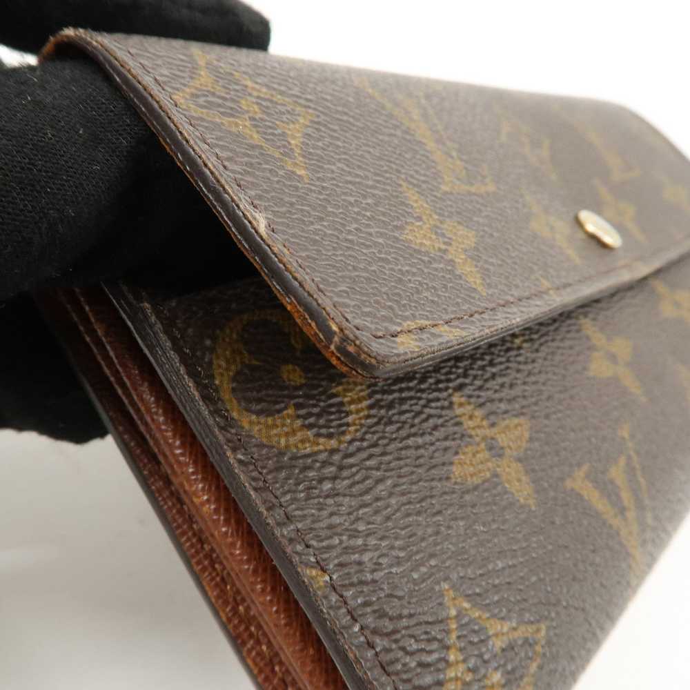 Louis Vuitton Monogram Portefeuille Sarah Long Wa… - image 12