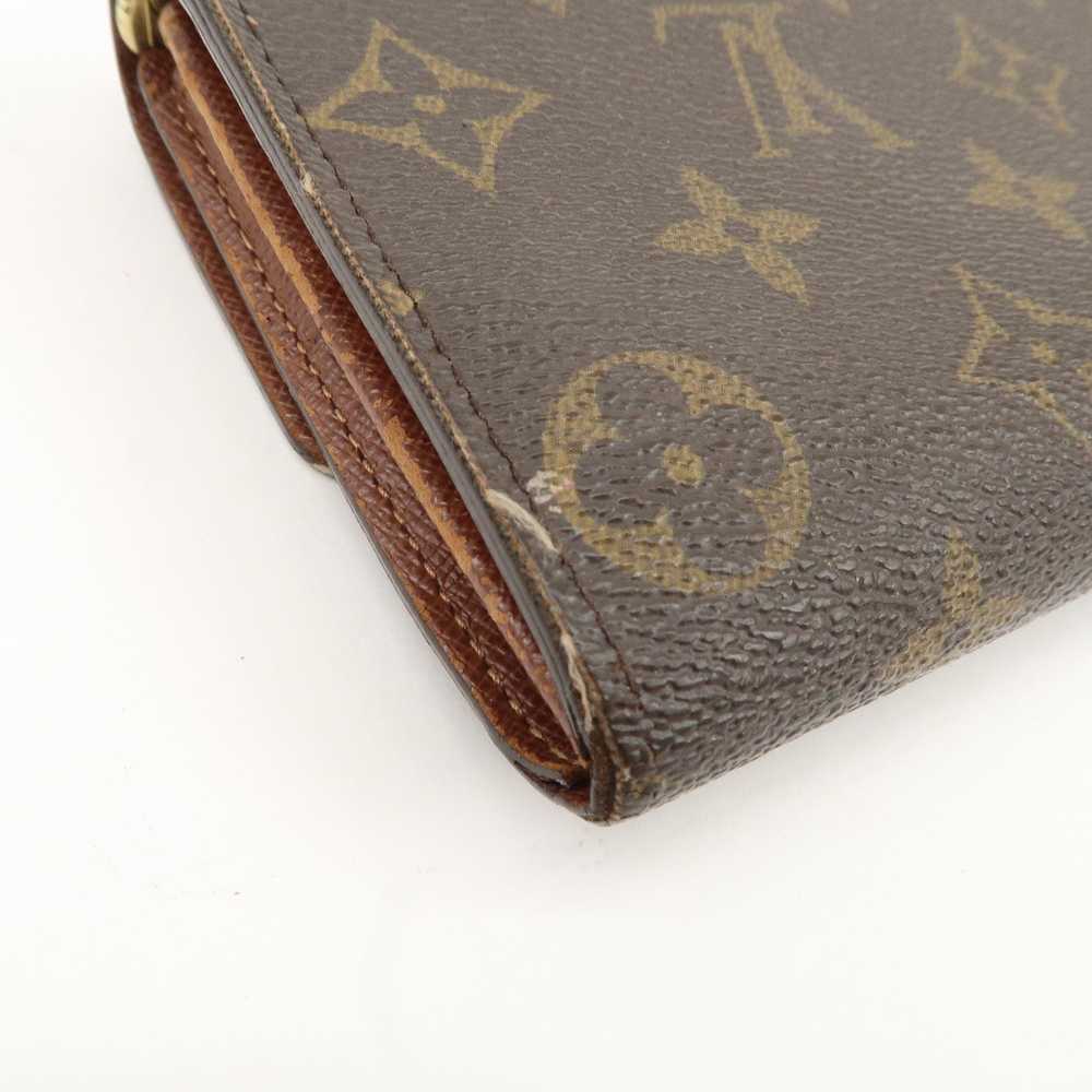 Louis Vuitton Monogram Portefeuille Sarah Long Wa… - image 7