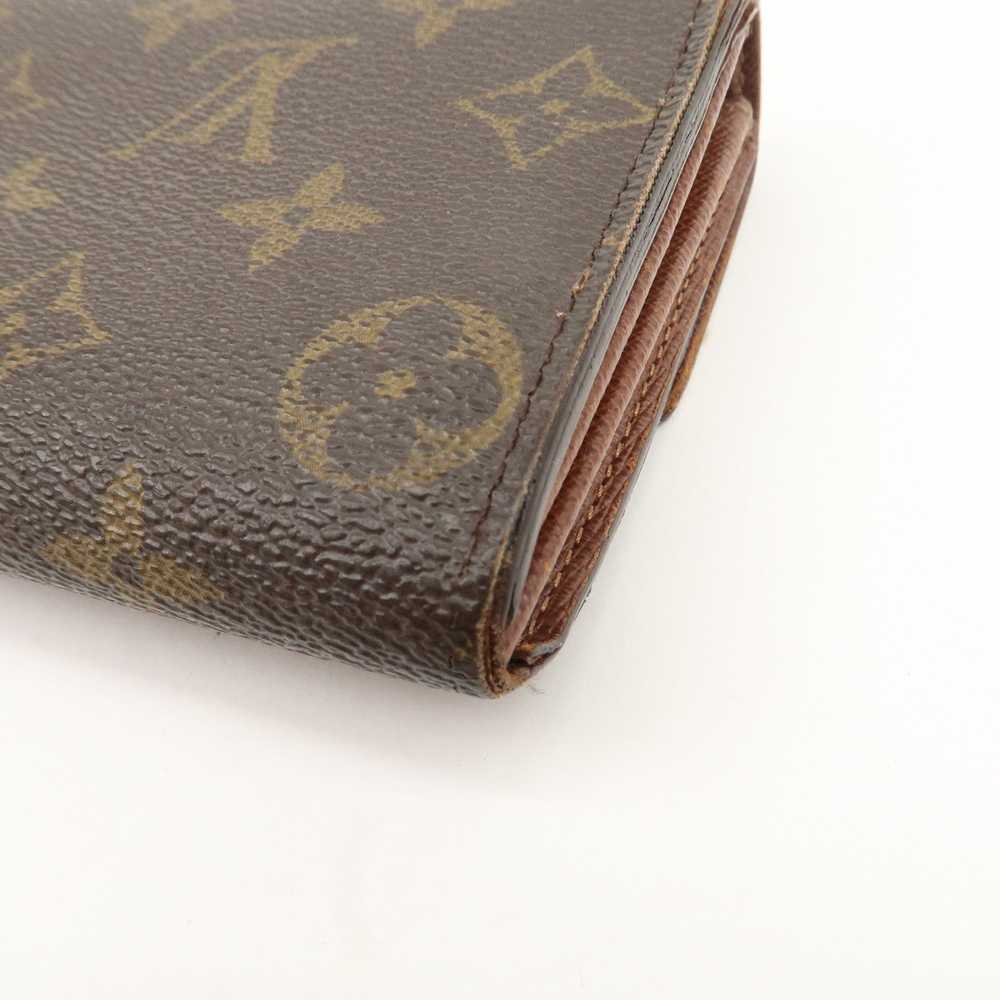 Louis Vuitton Monogram Portefeuille Sarah Long Wa… - image 8