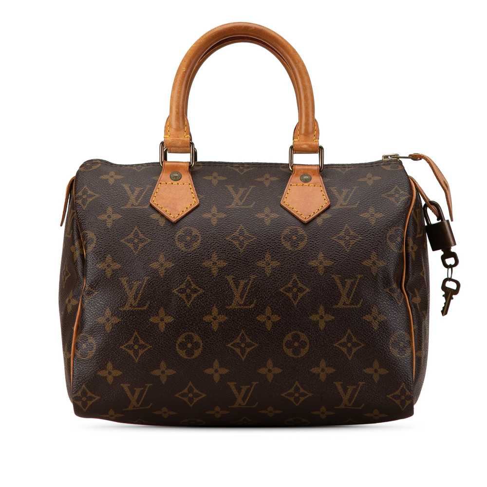 Brown Louis Vuitton Monogram Speedy 25 Boston Bag - image 1