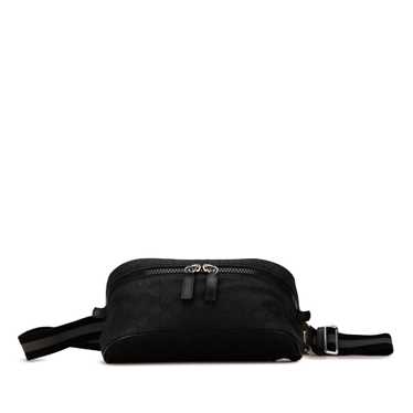 Black Gucci GG Nylon Web Belt Bag - image 1