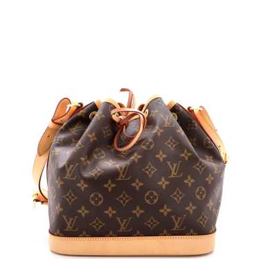 Louis Vuitton Noe Handbag Monogram Canvas Large