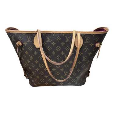 Louis Vuitton Neverfull leather tote