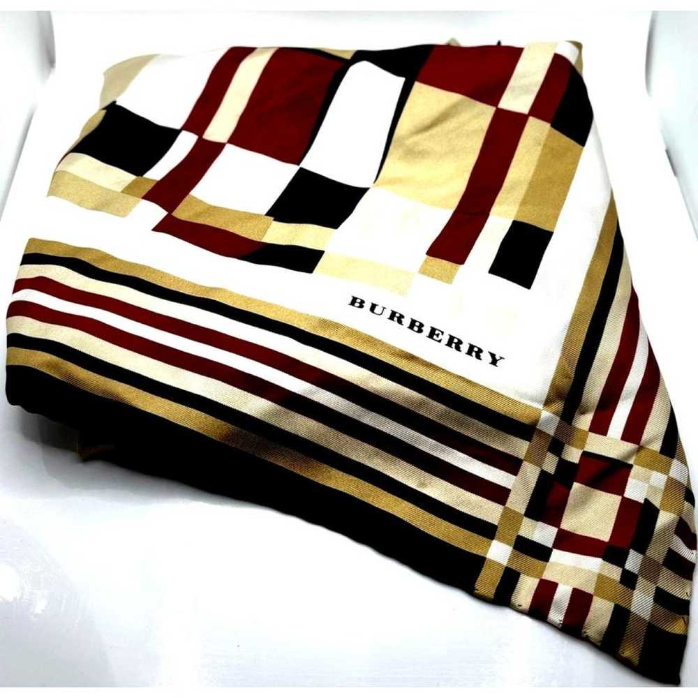 Burberry Silk scarf - image 5