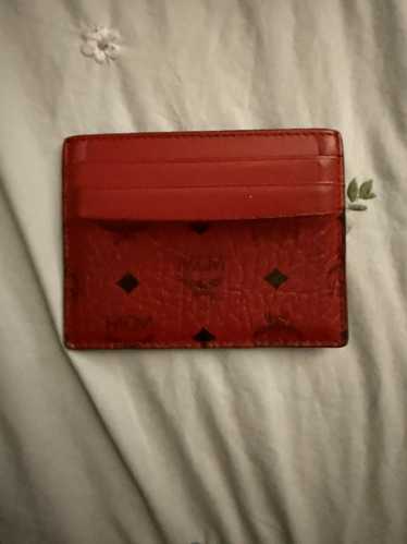 Mcm card holder red - Gem Mcm card holder red - Gem