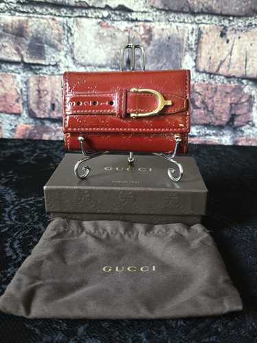 Gucci Gucci Microguccissima Vernis Key Holder