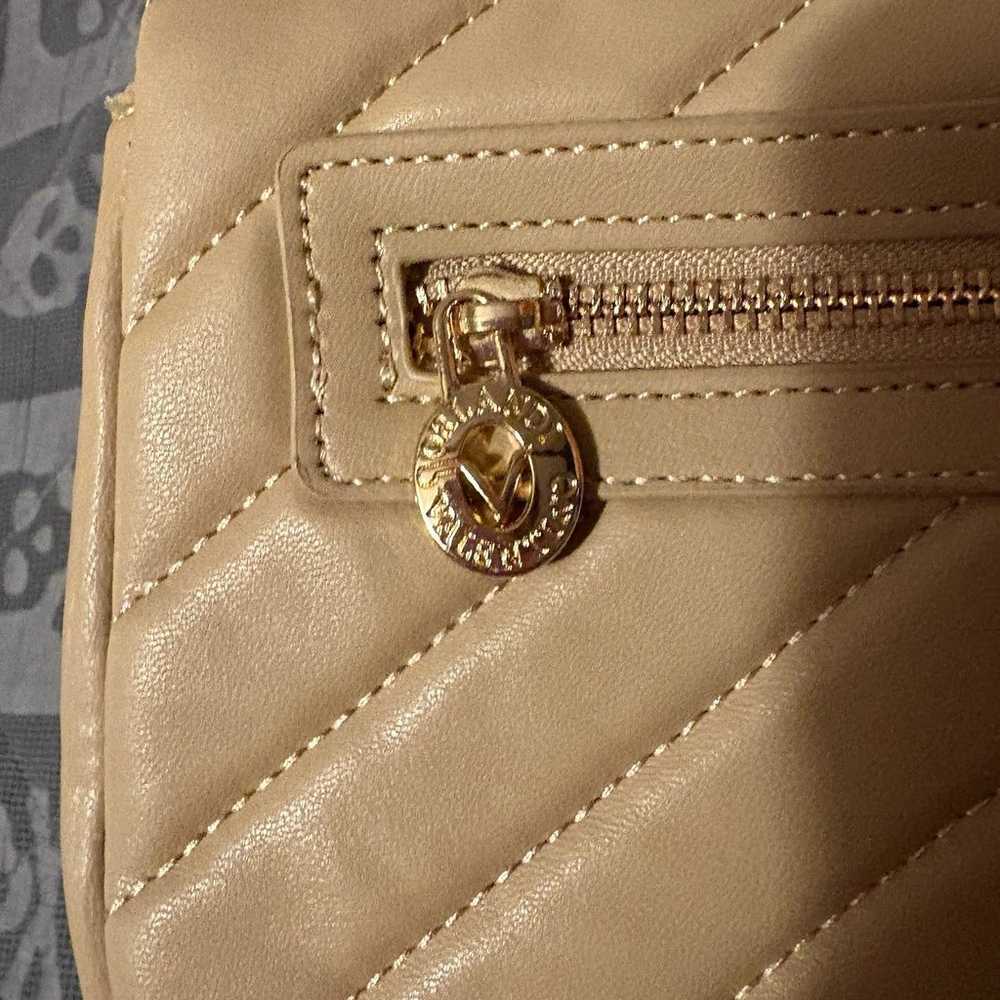 Valentino Orlandi Quilted tan beige Shoulder Bag - image 7