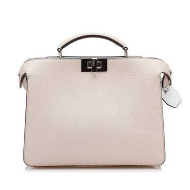 Fendi Peekaboo leather handbag