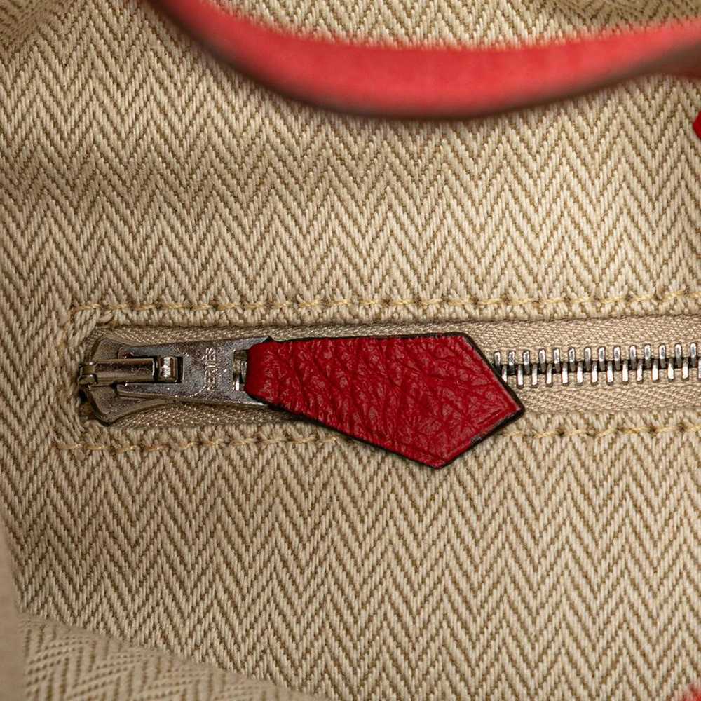 Hermès Massaï leather handbag - image 9