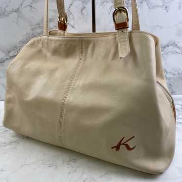 Kitamura 2 Genuine Leather Semi-Shoulder Handbag