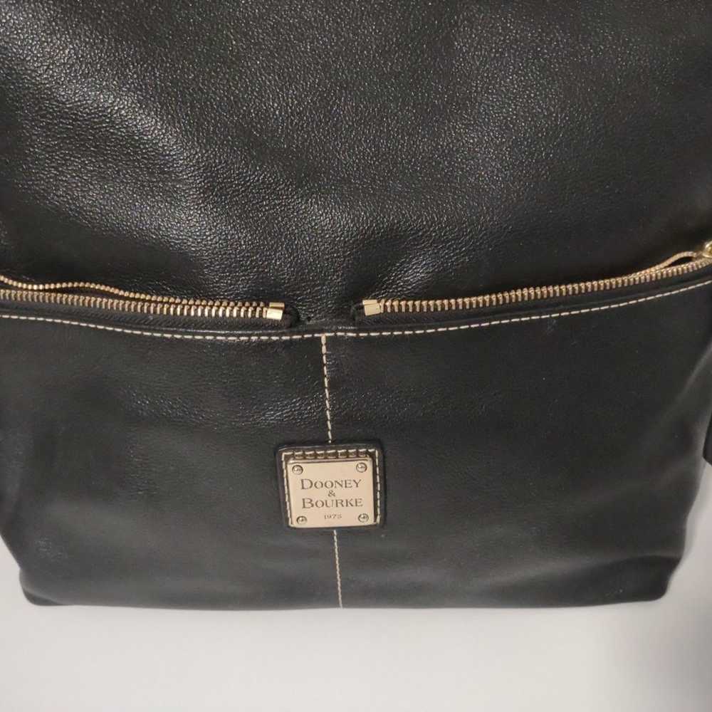 Dooney & Bourke Dillen Large Shoulder Hobo Black … - image 2