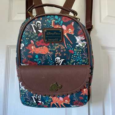 Loungefly Bambi Scene Mini 2024 Backpack and Wallet - Eight3Five Exclusive