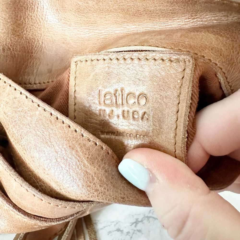 Latico Woven Supple Leather Woven Small Fold Over… - image 10