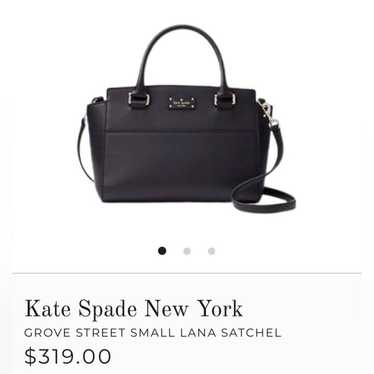 Kate Spade Grove Street Black Satchel