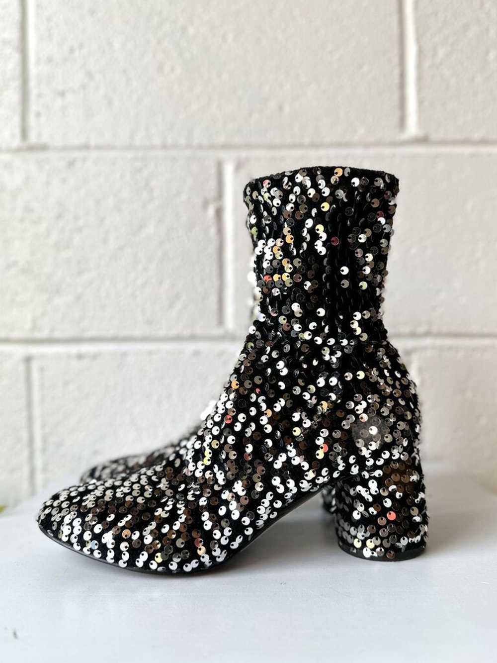 & Other Stories sequin ankle boots - image 1