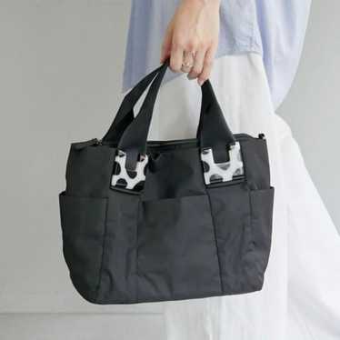 ear PAPILLONNER Size S Resin Parts Tote Bag Dalma… - image 1