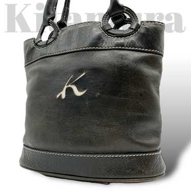 Kitamura Shoulder Carryable Handbag Tote Bag Leath