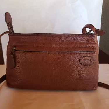 IBIZA Brown Leather Shoulder Bag