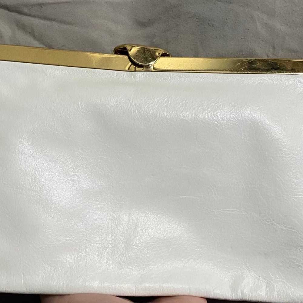 Never used Vintage 1960s genuine leather clutch - image 1