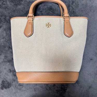 Tory Burch Beige Canvas Handbag