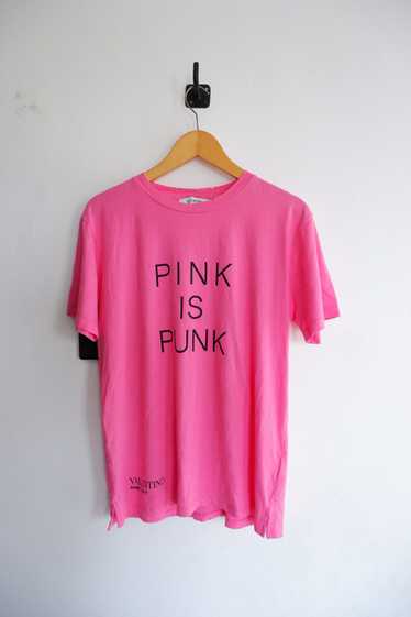 Valentino Valentino Pink is Punk T shirts SS 2018