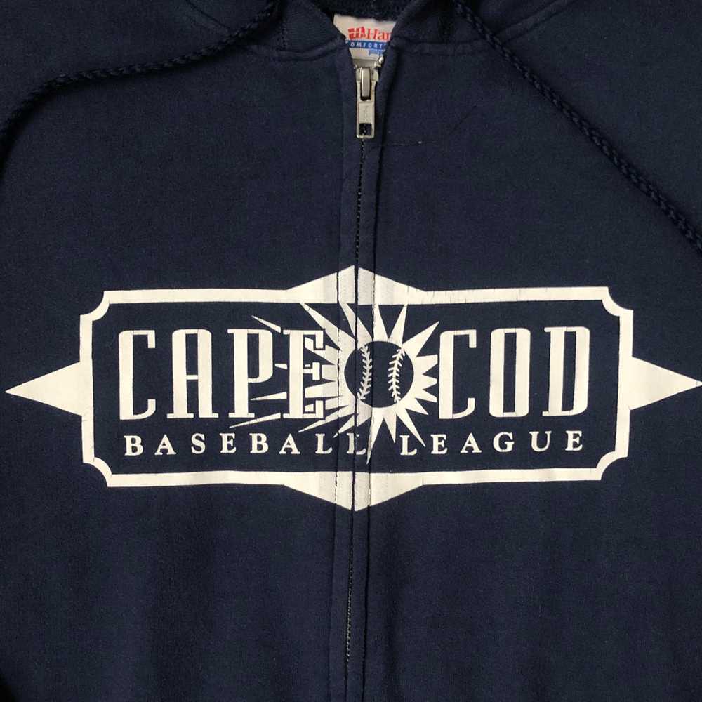 Cape Cod Baseball League Zip-Up Hoodie Sweatshirt… - image 2