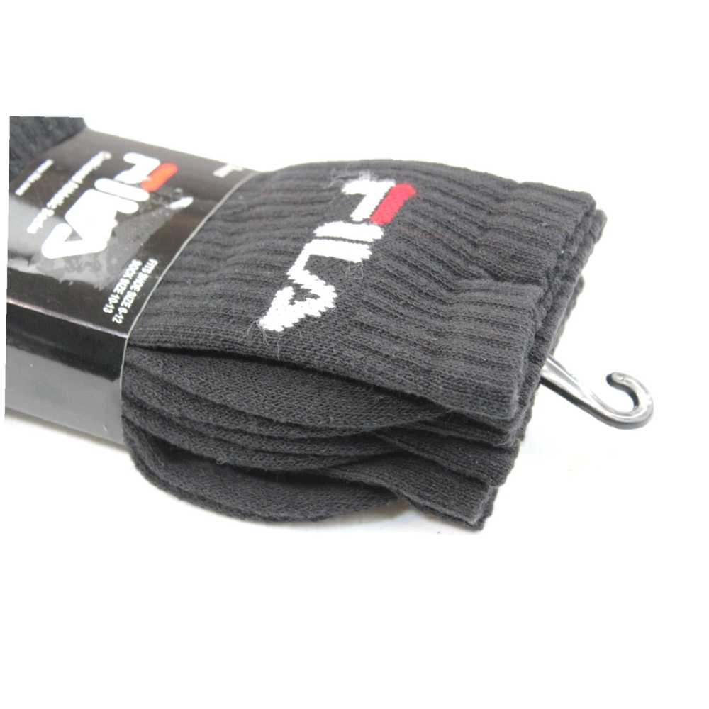 Fila Fila Socks Athletic Crew Cushioned Shoe Size… - image 7