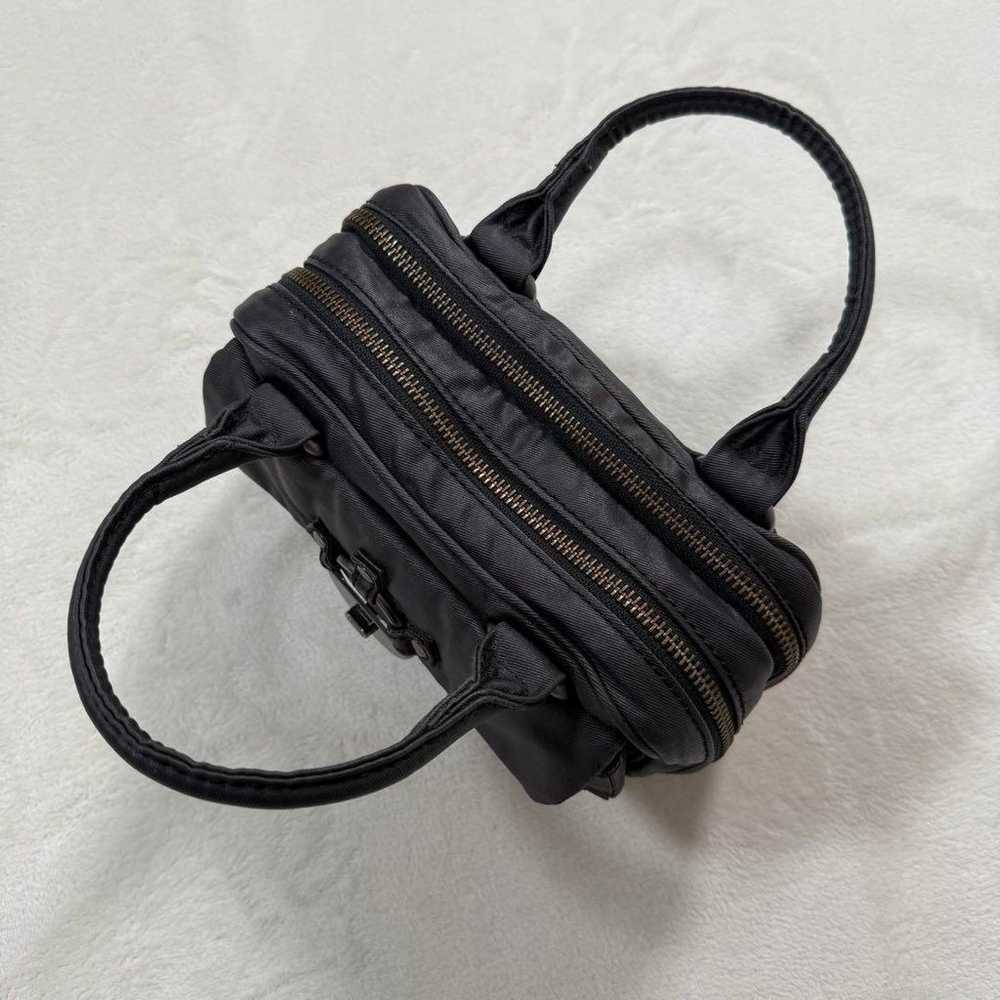 DIESEL Nylon Mini Handbag Mini Bag Black - image 3