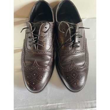 Other Oakton Classic Brown Leather Wingtip Oxford… - image 1