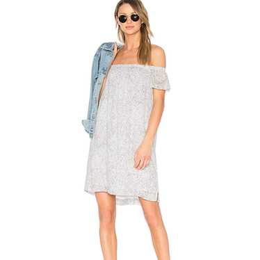 Bella Dahl Bella Dahl Off Shoulder Dress in Rain S