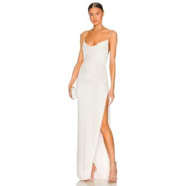 Retrofete retrofete Katya Dress in Moonglow White