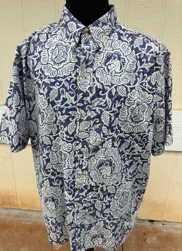 Reyn Spooner Reyn Spooner Hawaiian Print Blue Full